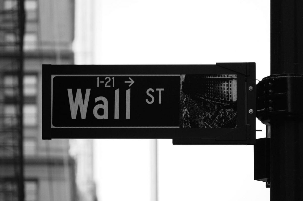 Wall street sign