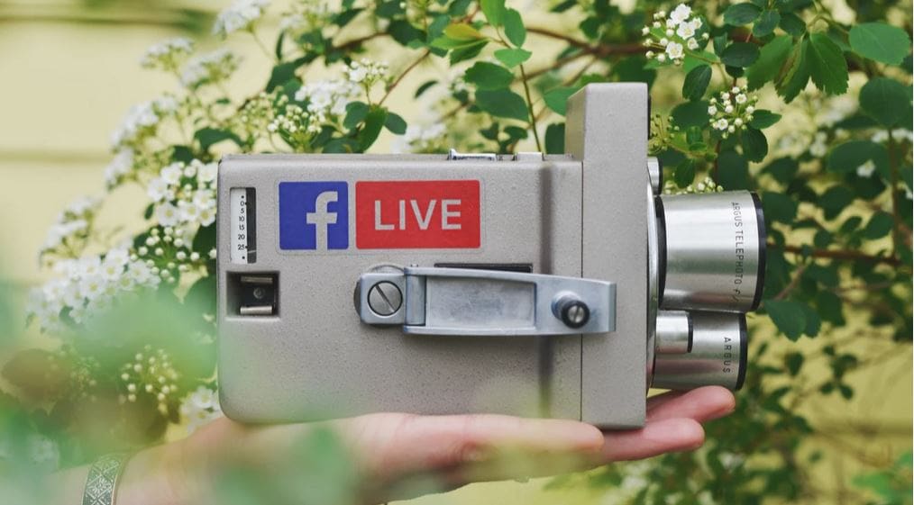 Facebook live camera